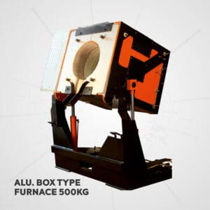 Fours de fusion à induction ALU. BOX TYPE FURNACE 500KG