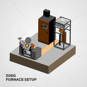 50KG FURNACE SETUP